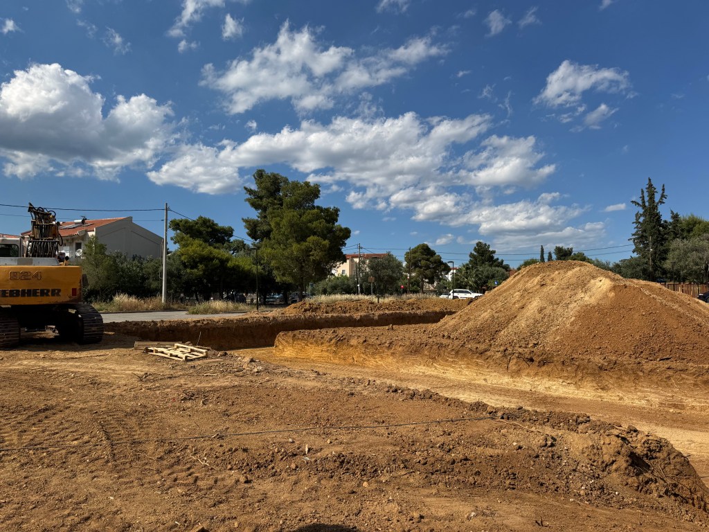 Κατασκευή του νέου γηπέδου στις Αδάμες Κηφισίας